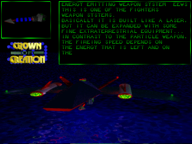 Crown of Creation 3D [Falcon030] atari screenshot